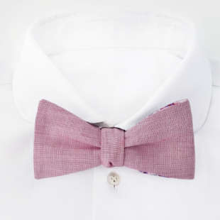 Pink bow tie